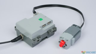Externally powering the Technic hub
