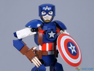 Review: 76258 Captain America Construction Figure