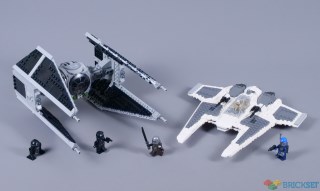 Review: 75348 Mandalorian Fang Fighter vs. TIE Interceptor