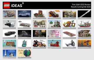26 projects qualify for LEGO Ideas review