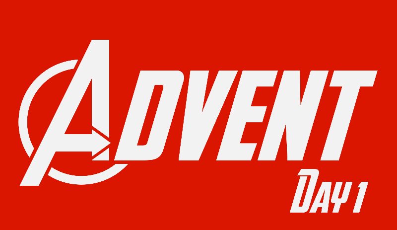 Marvel Advent Calendar  - Day 1