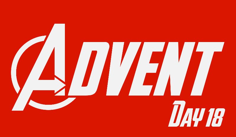 Marvel Advent Calendar  - Day 18