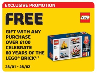 Classic LEGO 60th Anniversary promo set available now [News] - The