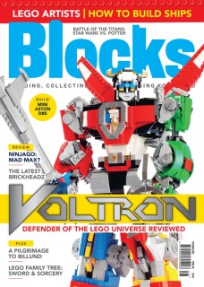 Blocks Issue 48 checks out LEGO Voltron: Defender of the Universe