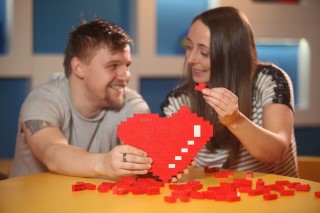 Click with someone at LEGOLAND Discovery Centre Manchester at Valentine's