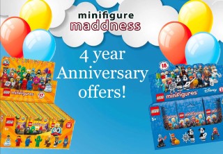 Minifigure Maddness 4th anniversary offers