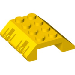 ROOF TILE 4X4/45° W. FORKS, Bright Yellow <h1><a href='/parts/4522127/roof-tile-4x4-45°-w-forks'>ROOF TILE 4X4/45° W. FORKS</a></h1><div class='tags floatleft'><a href='/parts/4522127/roof-tile-4x4-45°-w-forks'>4522127</a> <a href='/parts/design-44571'>44571</a> <a href='/parts/platform-System'>System</a> <a href='/parts/category-Plates'>Plates</a> <a href='/parts/colour-Bright-Yellow'>Bright Yellow</a> <a href='/parts/year-2008'>2008</a></div><div class='floatright'>©2008 LEGO Group</div>