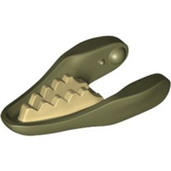 ANIMAL NO 3, JAW 'NO 1', Olive Green <h1><a href='/parts/6018263/animal-no-3-jaw-no-1'>ANIMAL NO 3, JAW 'NO 1'</a></h1><div class='tags floatleft'><a href='/parts/6018263/animal-no-3-jaw-no-1'>6018263</a> <a href='/parts/design-11855'>11855</a> <a href='/parts/platform-System'>System</a> <a href='/parts/category-Animals-Nature'>Animals & Nature</a> <a href='/parts/colour-Olive-Green'>Olive Green</a> <a href='/parts/year-2012'>2012</a></div><div class='floatright'>©2012 LEGO Group</div>
