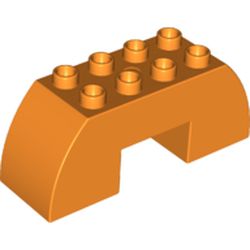 BRICK 2X6X2 OUTSIDE BOWS, Bright Orange <h1><a href='/parts/6211338/brick-2x6x2-outside-bows'>BRICK 2X6X2 OUTSIDE BOWS</a></h1><div class='tags floatleft'><a href='/parts/6211338/brick-2x6x2-outside-bows'>6211338</a> <a href='/parts/design-11197'>11197</a> <a href='/parts/platform-Duplo'>Duplo</a> <a href='/parts/category-Bricks'>Bricks</a> <a href='/parts/colour-Bright-Orange'>Bright Orange</a> <a href='/parts/year-2018'>2018</a></div><div class='floatright'>©2018 LEGO Group</div>