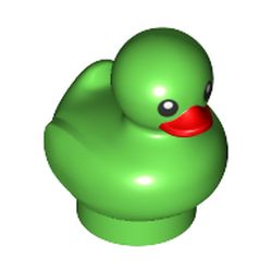 MINI TOY DUCK, NO. 3, Bright Green <h1><a href='/parts/6275221/mini-toy-duck-no-3'>MINI TOY DUCK, NO. 3</a></h1><div class='tags floatleft'><a href='/parts/6275221/mini-toy-duck-no-3'>6275221</a> <a href='/parts/design-61866'>61866</a> <a href='/parts/platform-System'>System</a> <a href='/parts/category-Minifigure-Accessories'>Minifigure Accessories</a> <a href='/parts/colour-Bright-Green'>Bright Green</a> <a href='/parts/year-2019'>2019</a></div><div class='floatright'>©2019 LEGO Group</div>