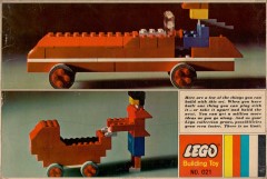 Конструктор LEGO (ЛЕГО) Samsonite 021  Wheel Set
