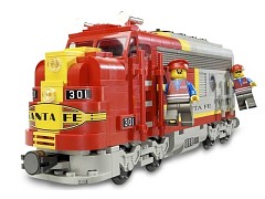 Конструктор LEGO (ЛЕГО) Trains 10020  Santa Fe Super Chief