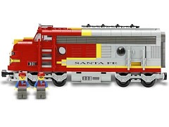 Конструктор LEGO (ЛЕГО) Trains 10020  Santa Fe Super Chief