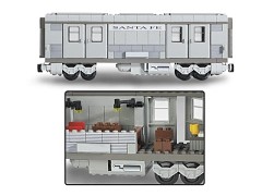 Конструктор LEGO (ЛЕГО) Trains 10025  Santa Fe Cars - Set I