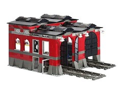 Конструктор LEGO (ЛЕГО) World City 10027  Train Engine Shed