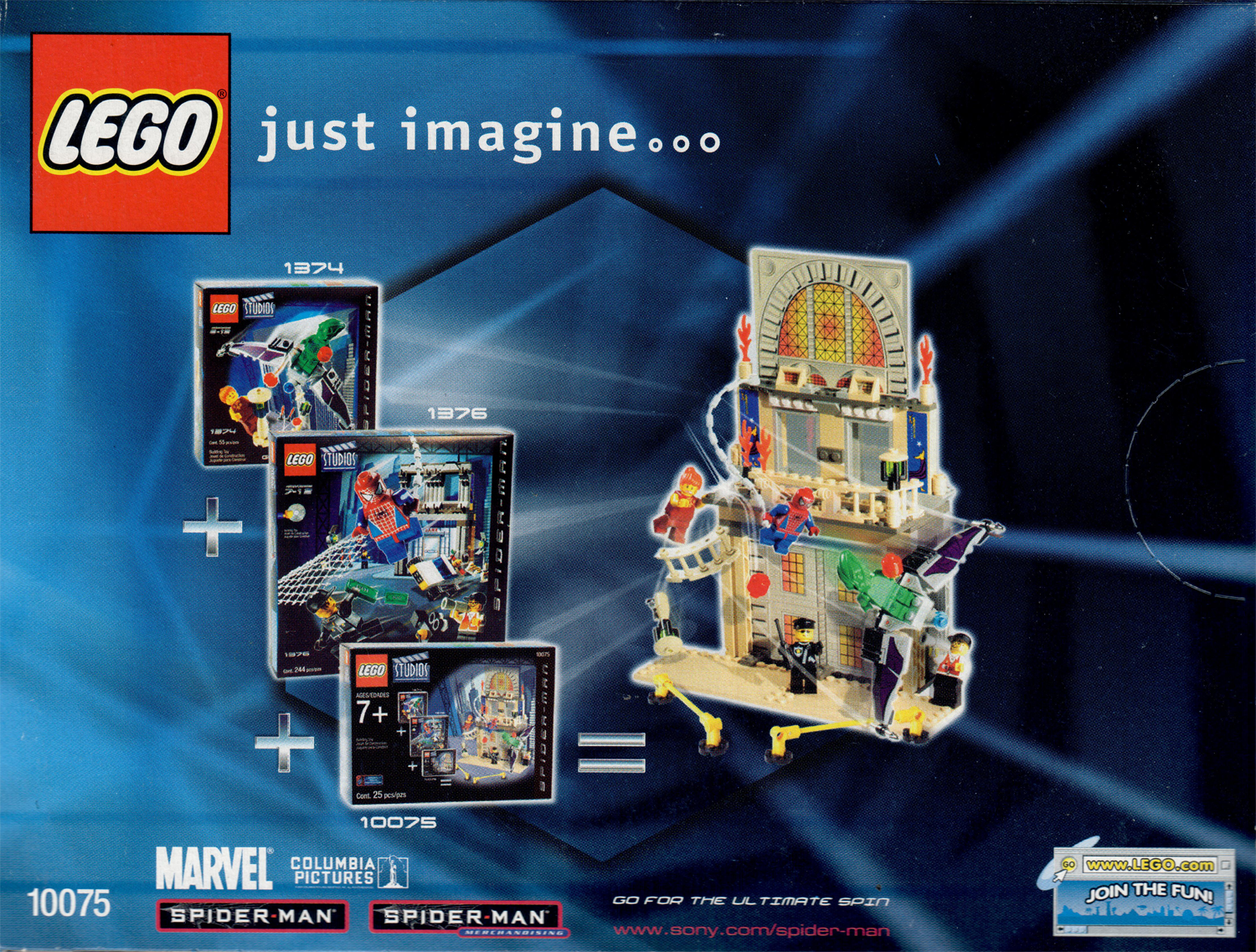LEGO Spider-Man Action Pack set 10075