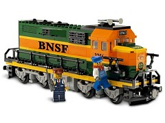 Конструктор LEGO (ЛЕГО) Trains 10133  Burlington Northern Santa Fe (BNSF) Locomotive