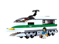 Конструктор LEGO (ЛЕГО) World City 10157  High Speed Train Locomotive
