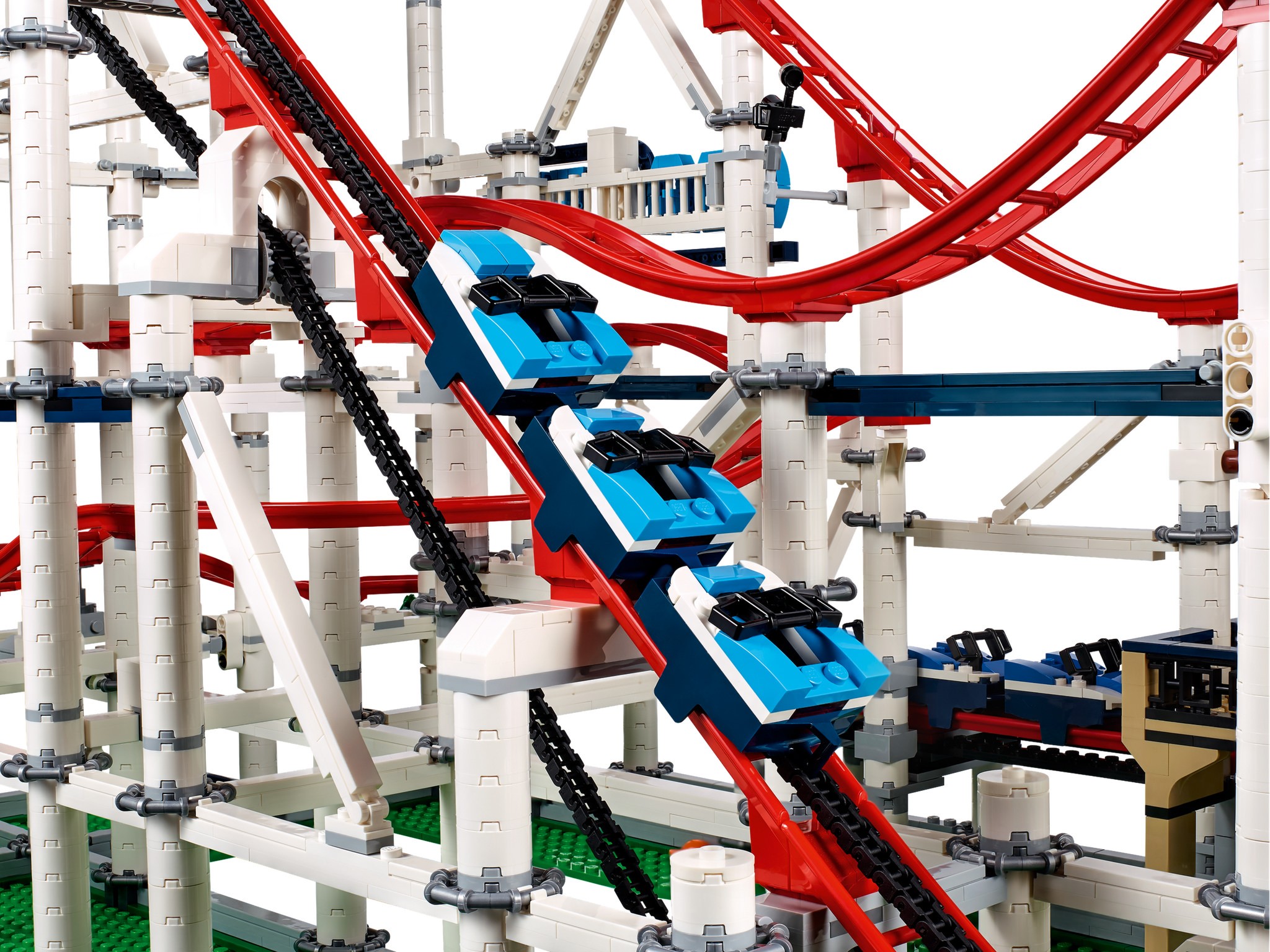 Американские горки Roller Coaster номер 10261 из серии Эксперт Создания  (Creator Expert) Конструктор LEGO (ЛЕГО)