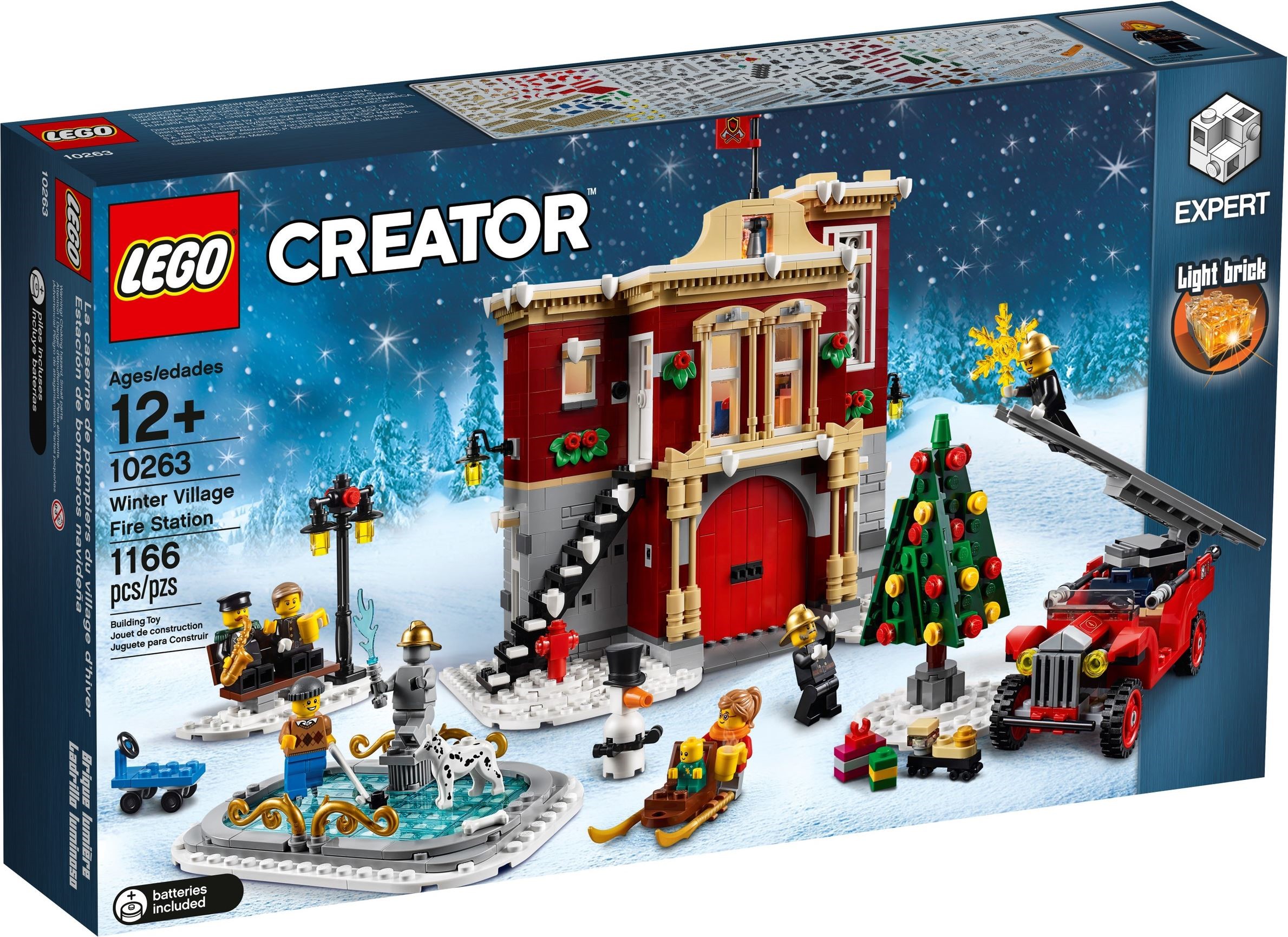 LEGO Winter Village Fire Station set 10263