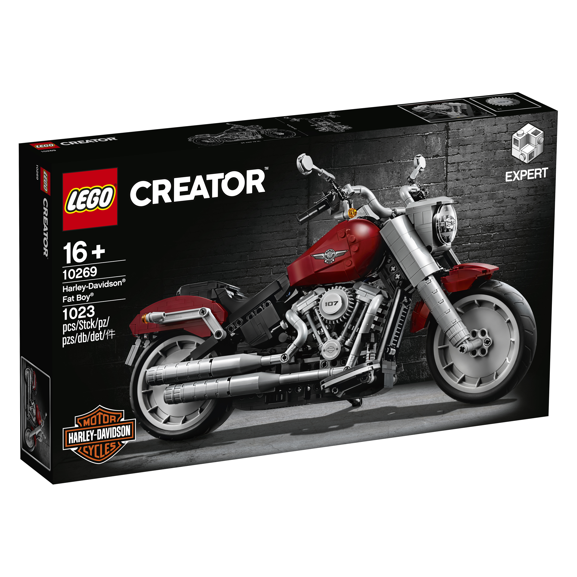 10269 Harley-Davidson Fat Boy Review - BricktasticBlog - An