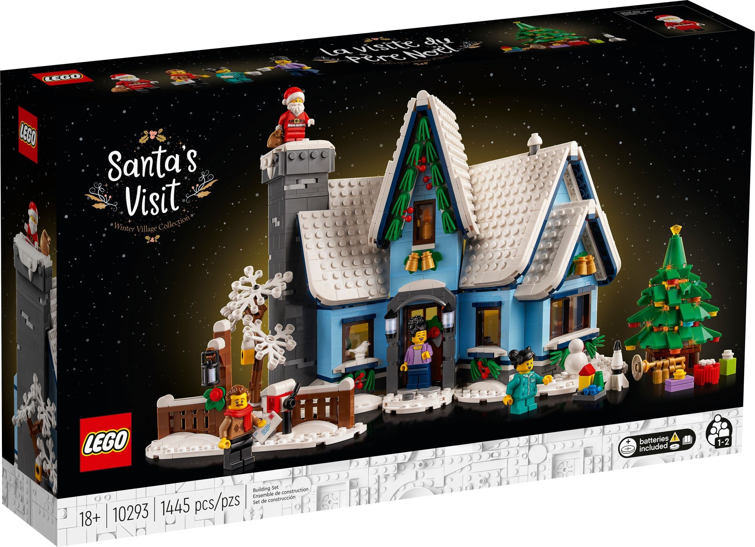 LEGO Christmas Market & Mulled Wine StandWinter Village 