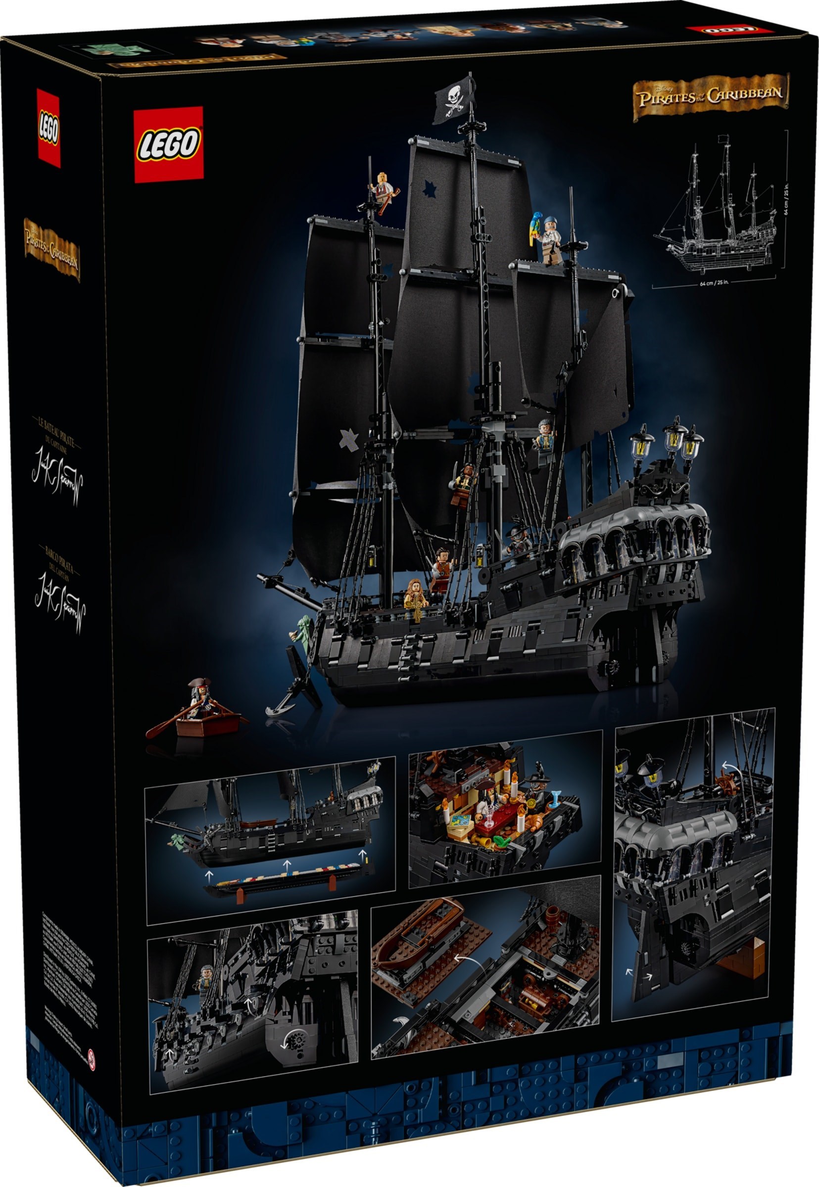 LEGO Captain Jack Sparrow's Pirate Ship set 10365