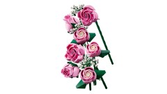Roze rozenboeket LEGO-set afbeelding 5