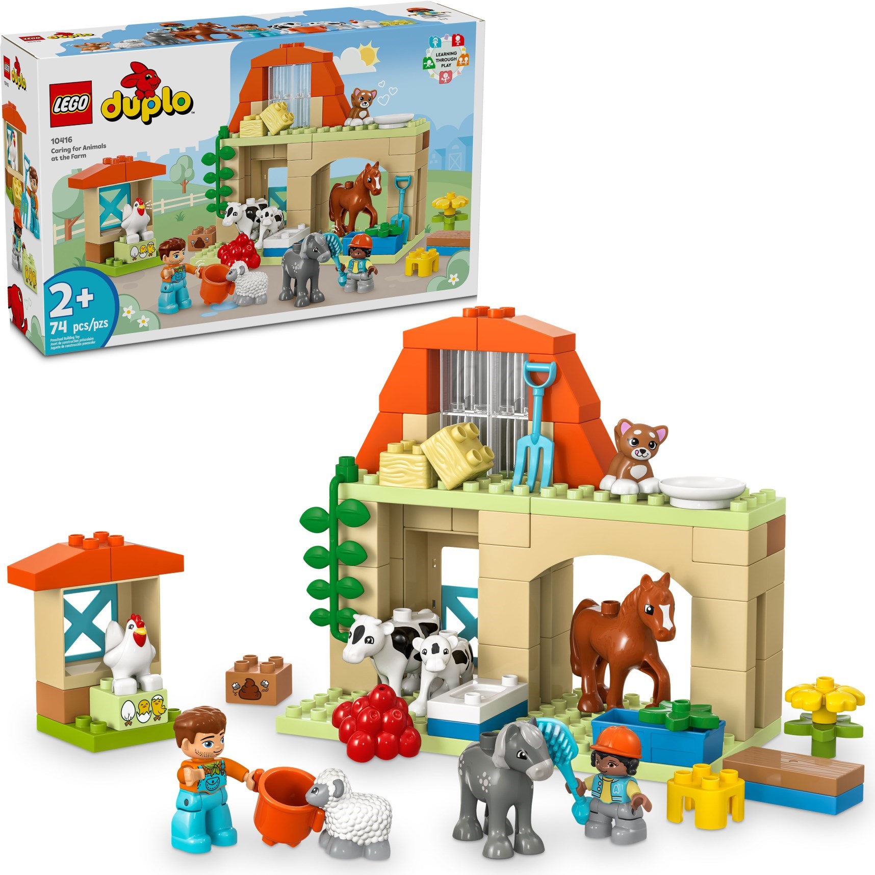 Dieren verzorgen op de boerderij LEGO-set afbeelding 2
