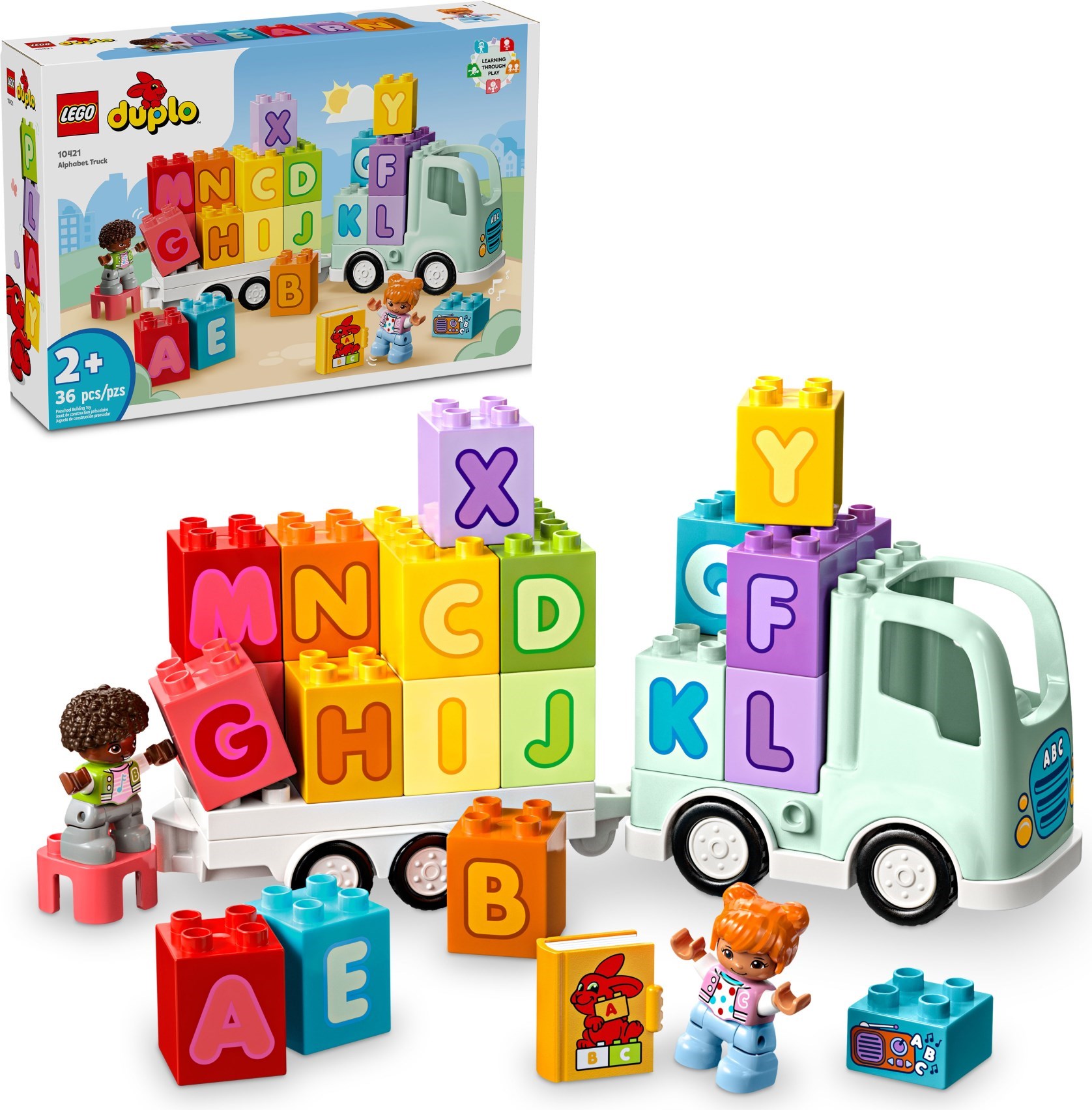 Alfabetvrachtwagen LEGO-set afbeelding 2