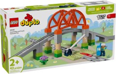 Treinbrug en rails uitbreidingsset LEGO-set afbeelding 2