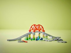 Treinbrug en rails uitbreidingsset LEGO-set afbeelding 8