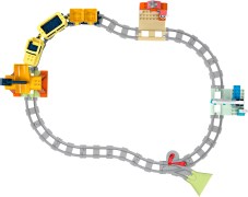 Grote interactieve buurttrein LEGO-set afbeelding 2