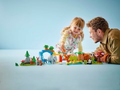 3-in-1 families van wilde dieren LEGO-set afbeelding 7