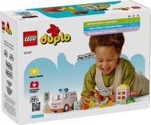 Ambulance met chauffeur LEGO-set afbeelding 2