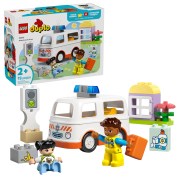 Ambulance met chauffeur LEGO-set afbeelding 3