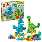 3-in-1 dinosaurussen op wielen LEGO-set afbeelding 3
