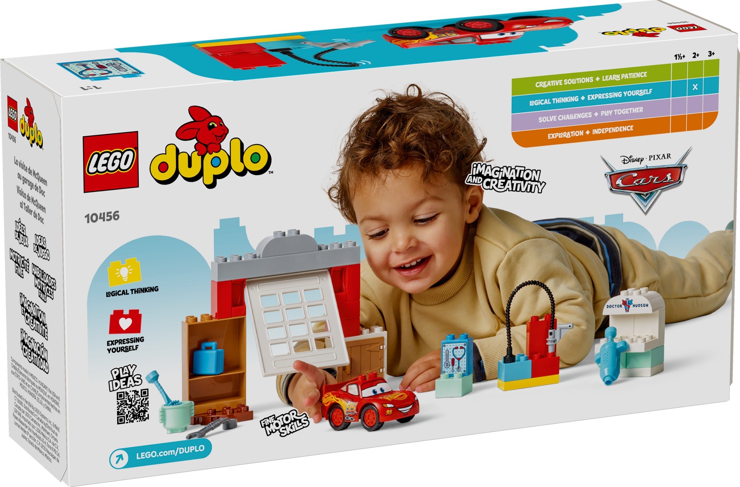LEGO McQueen's Visit to Doc's Garage set 10456