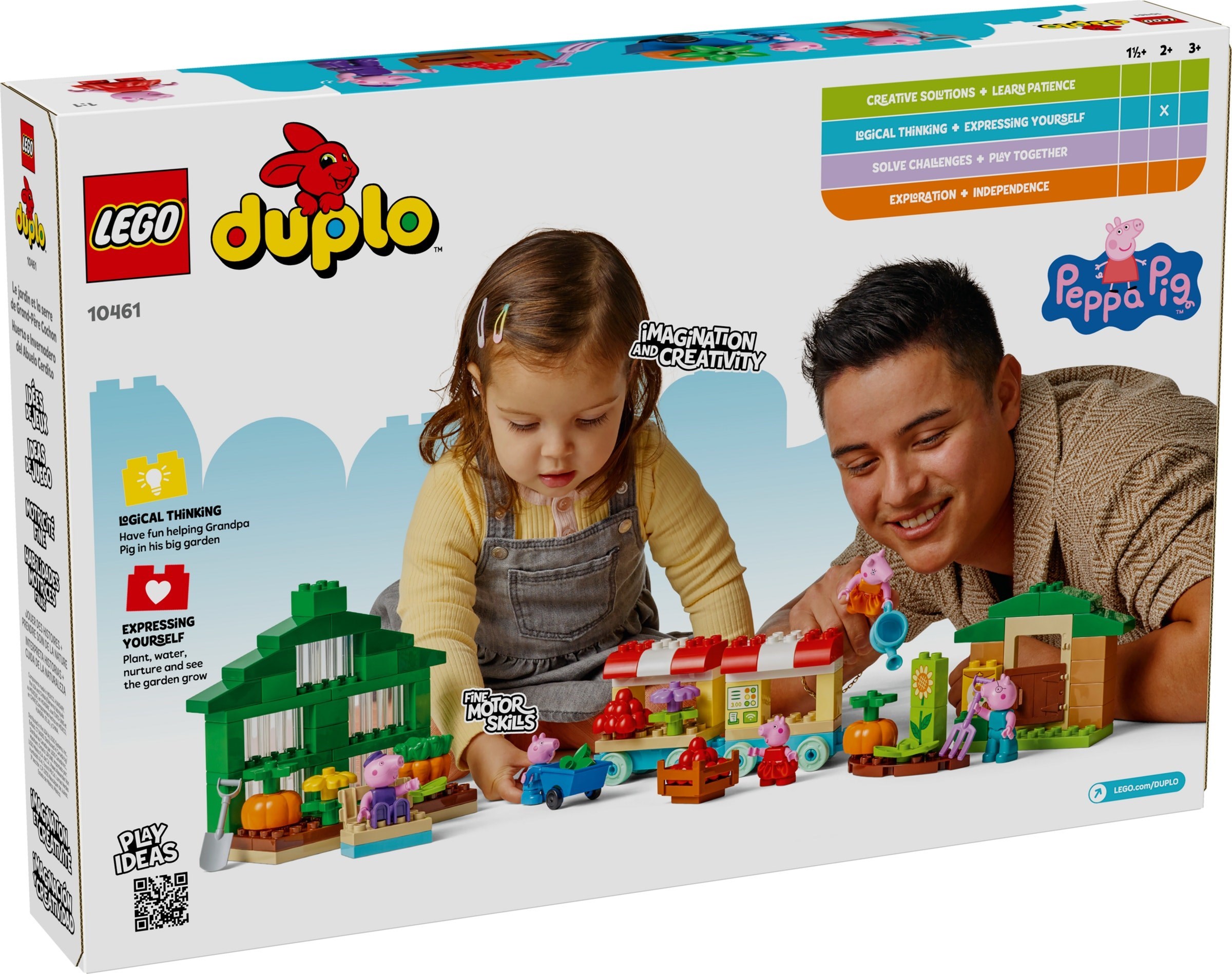 LEGO Grandpa Pig's Garden and Greenhouse set 10461