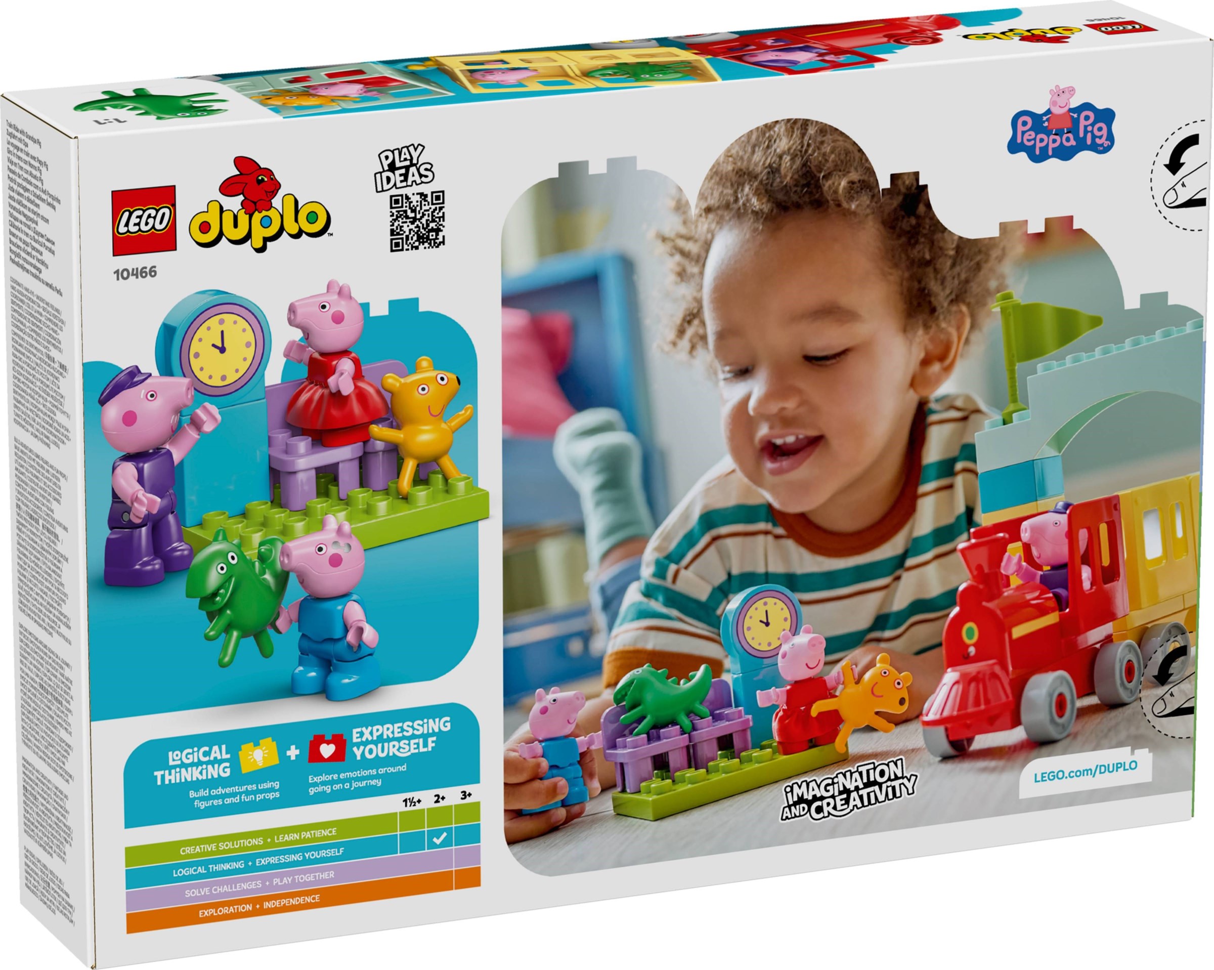 LEGO Train Ride with Grandpa Pig set 10466
