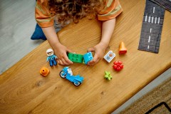 Blauwe politiemotor LEGO-set afbeelding 7
