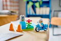 Blauwe politiemotor LEGO-set afbeelding 10