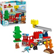 Brandweertruck met slang en brandweerman LEGO-set afbeelding 3