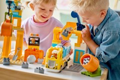 3-in-1 bouwplaats en voertuigen LEGO-set afbeelding 10