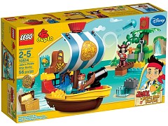 Конструктор LEGO (ЛЕГО) Duplo 10514  Jake's Pirate Ship Bucky