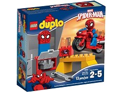 Конструктор LEGO (ЛЕГО) Duplo 10607  Spider-Man Web-Bike Workshop