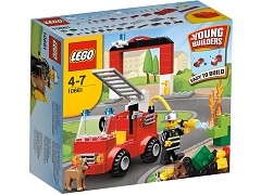 Конструктор LEGO (ЛЕГО) Bricks and More 10661 Тушение пожара My First LEGO Fire Station