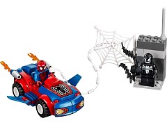 Конструктор LEGO (ЛЕГО) Juniors 10665 Автомобиль Человека-паука Spider-Man: Spider-Car Pursuit