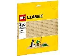 Конструктор LEGO (ЛЕГО) Classic 10699 Строительная пластина жёлтого цвета 32x32 Sand Baseplate