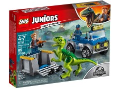Конструктор LEGO (ЛЕГО) Juniors 10757 Грузовик спасателей для перевозки раптора Raptor Rescue Truck